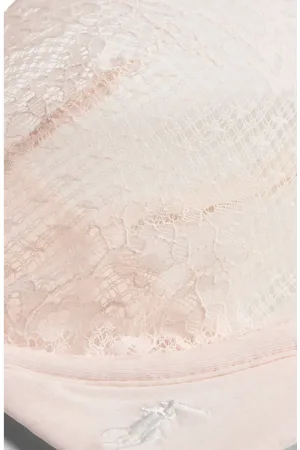 Ralph Lauren Galloon Lace Underwire Plunge Bra in at Nordstrom, Size 32C