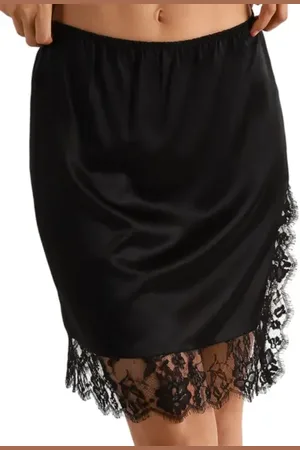 Kiki de Montparnasse Orchid Slip Skirt in at Nordstrom, Size X-Small
