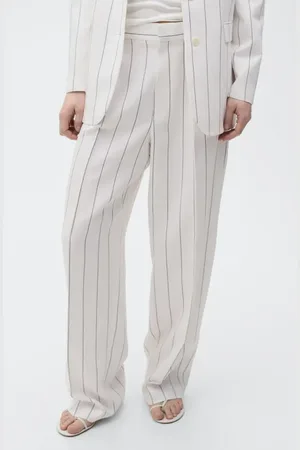 MANGO Stripe Suit Pants in at Nordstrom, Size 4