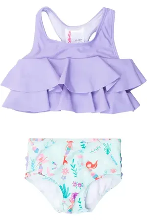 RuffleButts Toddler Girls Flounce Bikini in at Nordstrom, Size 4T