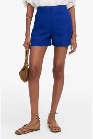Madewell Linen Trouser Shorts in at Nordstrom, Size 16