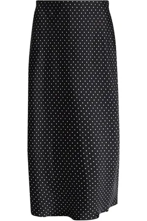 Ralph Lauren Satin Charmeuse Midi Skirt in at Nordstrom, Size 0