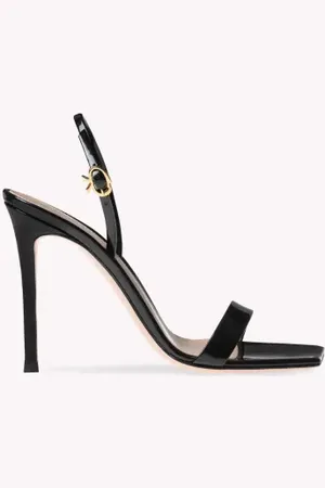 Gianvito Rossi Ribbon Stiletto Sandal in at Nordstrom, Size 40.5