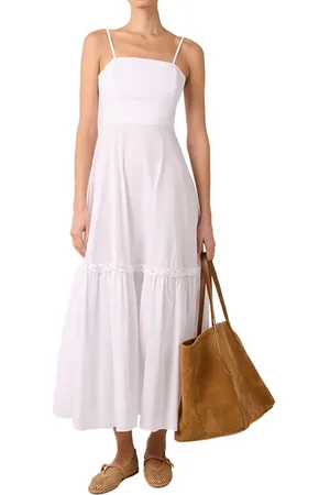 WeWoreWhat Ruffle Flare Midi Dress in at Nordstrom, Size 12