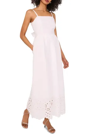 1. STATE Tie Back Sleeveless Midi Dress in at Nordstrom, Size X-Small
