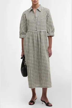 Barbour Adele Gingham Shirtdress in at Nordstrom, Size 4 Us