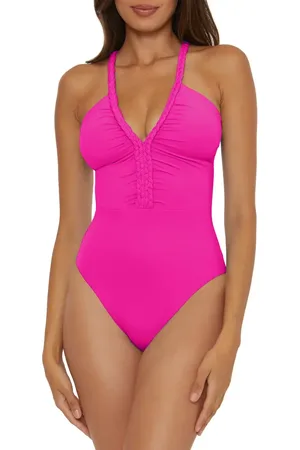 Soluna Lake Side Tie Back One-Piece Swimsuit in at Nordstrom, Size Small