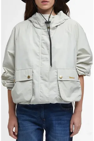 Barbour Mae Showerproof Hooded Jacket in at Nordstrom, Size 12 Us