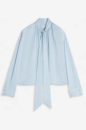 Lanvin Ascot Collar Blouse in at Nordstrom, Size 34 34 Eu