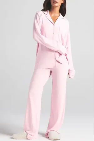 SKIMS Sleep Long Pajamas in at Nordstrom, Size X-Large