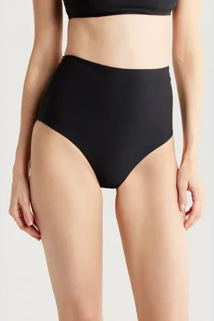 Bondi Born Tatiana High Waist Bikini Bottoms in at Nordstrom, Size X-Small