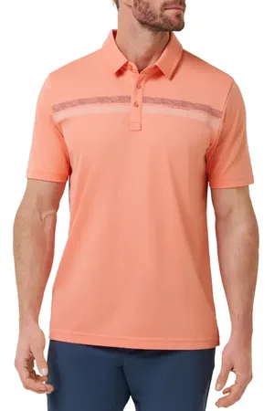 Travis Mathew Roaming Routes Chest Stripe Polo in at Nordstrom, Size Small