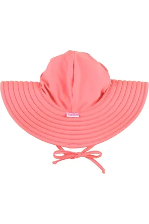 RuffleButts Girls UPF50+ Sun Protected Swim Hat in at Nordstrom, Size 3-4 T