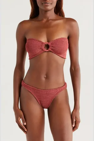 Hunza G Gloria O-Ring Two-Piece Swimsuit in at Nordstrom