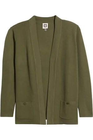 Anne Klein Malibu Open Front Cardigan in at Nordstrom, Size X-Large