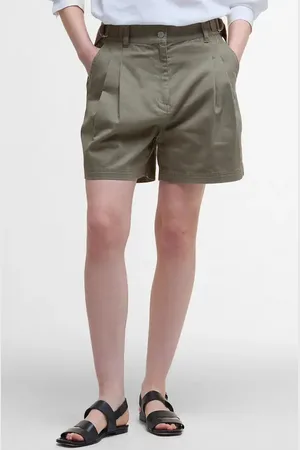 Barbour Cecile Cotton Twill Shorts in at Nordstrom, Size 4 Us