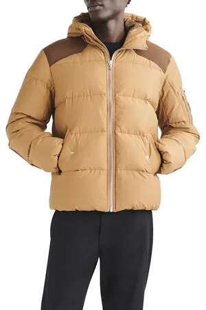 RAG&BONE Byron Quilted Hooded Down Jacket in at Nordstrom, Size Medium