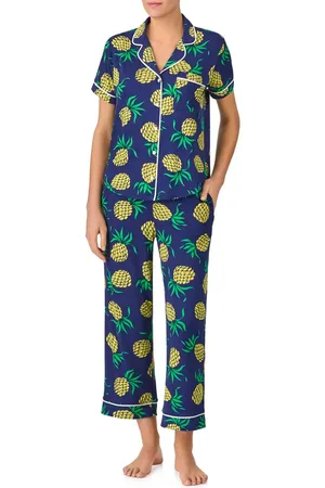 Kate Spade Print crop pajamas in at Nordstrom, Size Large