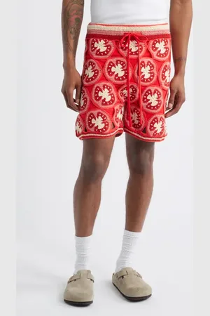 MAVRANS Ciao Medallion Crochet Organic Cotton Shorts in at Nordstrom, Size Large