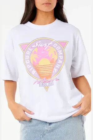 Rip Curl Vedra Heritage Logo T-Shirt in at Nordstrom, Size Small