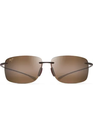 Maui Jim Hema 62mm Polarized Rectangular Sunglasses in at Nordstrom