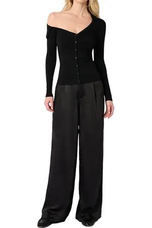 WeWoreWhat Silky Trouser Pant in at Nordstrom, Size 2