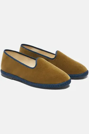 Scarosso Olive Slippers in at Nordstrom, Size 40