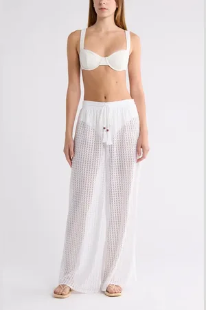 Nordstrom Open Knit Cover-Up Pants in at , Size Small