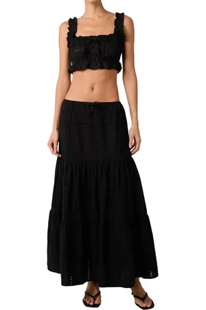 WeWoreWhat Midi Pull On Skirt in at Nordstrom, Size Medium