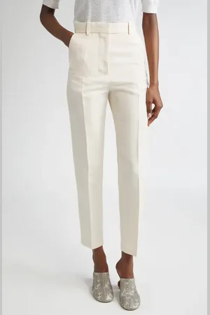 Jacquemus The Norma Creased Slim Trousers in at Nordstrom, Size 2 Us