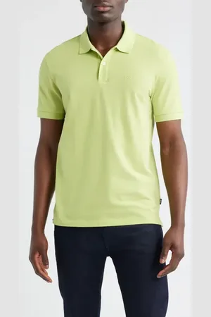 HUGO BOSS Pallas Cotton Polo in at Nordstrom, Size Medium