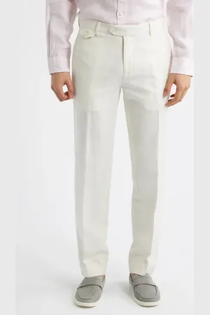 Brooks Brothers Flat Front Linen & Cotton Twill Chinos in at Nordstrom, Size 30 X 32