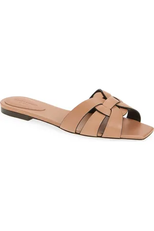 Saint Laurent Tribute Slide Sandal in at Nordstrom, Size 5.5Us
