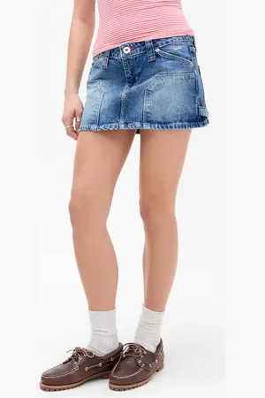 BDG Urban Outfitters Carpenter Denim Miniskirt in at Nordstrom, Size Large