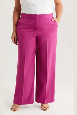 Tahari ASL Wide Leg Pants in at Nordstrom, Size 14W