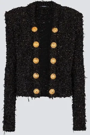Balmain Edge-to-edge tweed jacket in at Nordstrom, Size 36