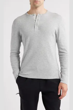 Reigning Champ 1x1 Slub Henley in at Nordstrom, Size Medium