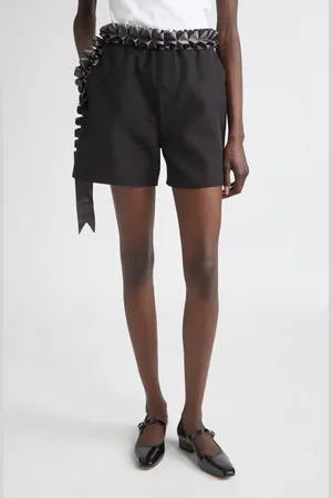 COPERNI Pleated Ribbon Tailored Shorts in at Nordstrom, Size X-Small