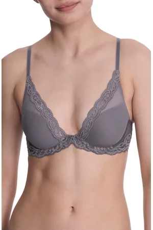 Natori Feathers Plunge T-Shirt Bra in at Nordstrom, Size 30C
