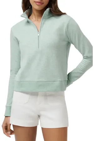 Travis Mathew Cloud Half Zip Pullover in at Nordstrom, Size X-Large