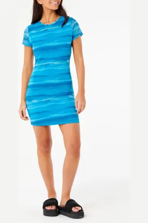 Rip Curl Neon Isles Mesh Minidress in at Nordstrom, Size Large