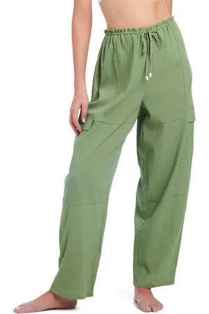 Sanctuary Barrel Cargo Cover-Up Pants in at Nordstrom, Size Medium