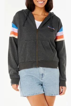 Rip Curl Surf Revival Zip Through Hoodie in at Nordstrom, Size Xx-Small