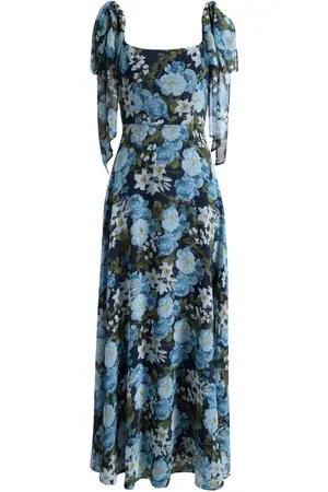 Sachin & Babi Pearl Floral Chiffon Gown in at Nordstrom, Size 22W