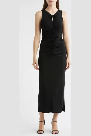 HUGO BOSS Emberla Ruched Stretch Jersey Dress in at Nordstrom, Size X-Small