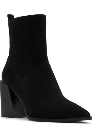 Aldo Bethanny Pointed Toe Block Heel Bootie in at Nordstrom, Size 7