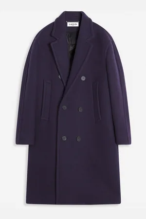 Lanvin OVERSIZED DOUBLE-BREASTED COAT in at Nordstrom, Size 48 It
