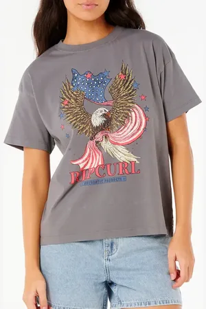 Rip Curl 4th of July Cotton Graphic T-Shirt in at Nordstrom, Size Xx-Large