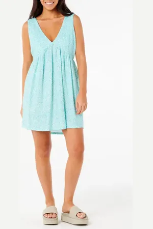 Rip Curl Neon Isles Cover-Up Minidress in at Nordstrom, Size Small