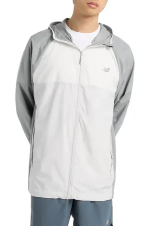 New Balance Athletics Packable Water Resistant Hooded Jacket in at Nordstrom, Size Large